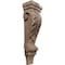 Ekena Millwork 5 1/8"W x 3 3/8"D x 15 1/2"H Medium Acanthus Pilaster Wood Corbel, Walnut CORW05X03X16PAWA - alternate 1